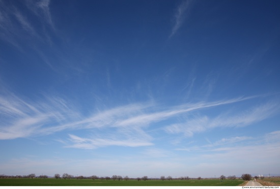 Blue Clouded Skies