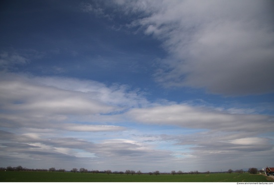 Blue Clouded Skies