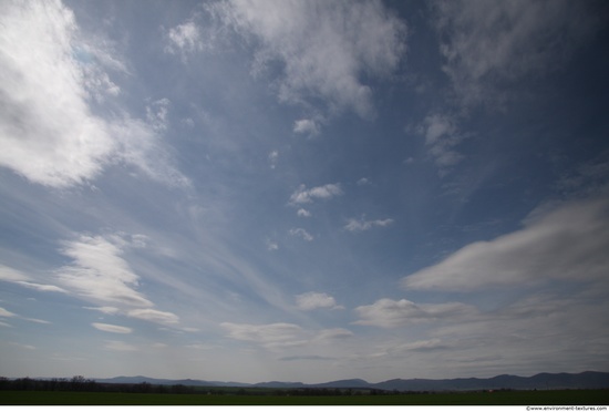 Blue Clouded Skies