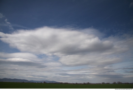 Blue Clouded Skies