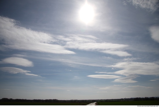 Blue Clouded Skies