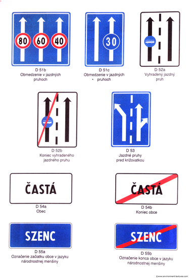 Various Traffic Signs