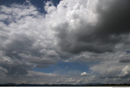 Blue Clouded Skies