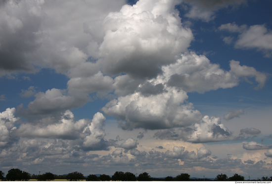 Blue Clouded Skies