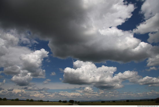 Blue Clouded Skies