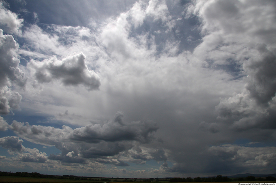 Blue Clouded Skies