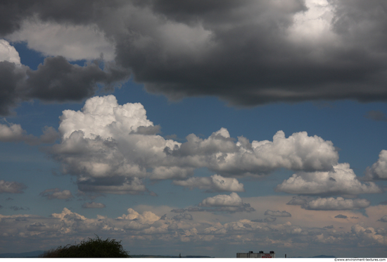 Blue Clouded Skies