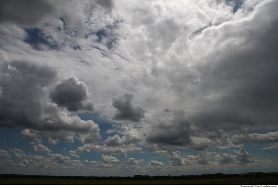 Blue Clouded Skies