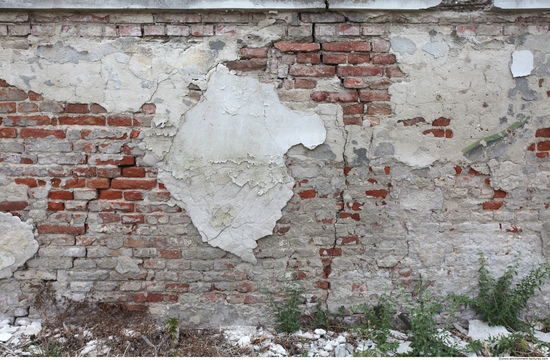 Wall Bricks Plastered