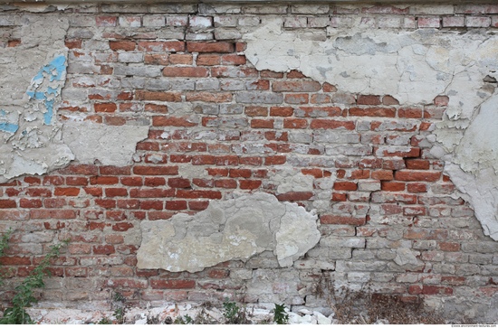 Wall Bricks Plastered