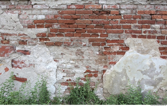 Wall Bricks Plastered