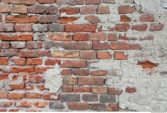 Wall Bricks Plastered