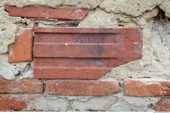 Wall Bricks Plastered