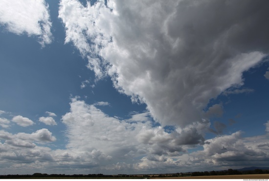 Blue Clouded Skies