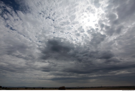 Blue Clouded Skies