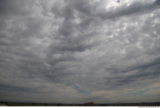 Blue Clouded Skies