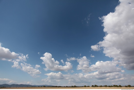 Blue Clouded Skies