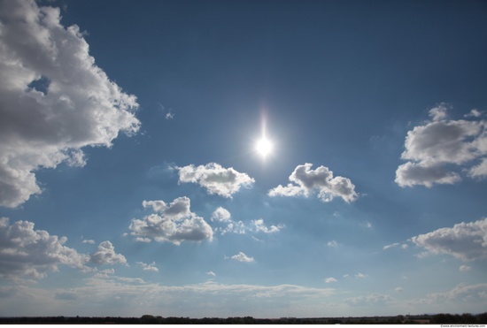 Blue Clouded Skies