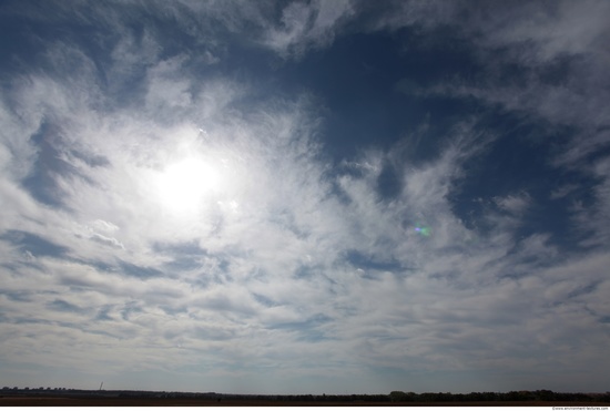 Blue Clouded Skies