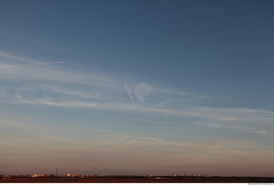 Blue Clouded Skies