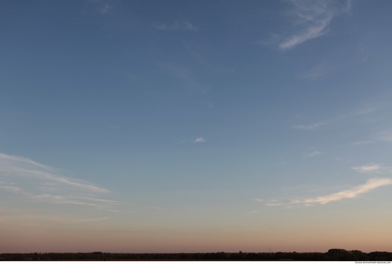 Blue Clouded Skies