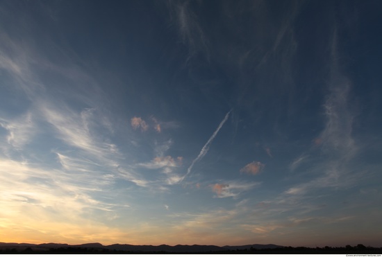 Blue Clouded Skies