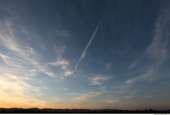 Blue Clouded Skies