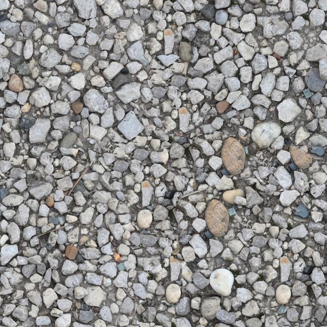 High Resolution Seamless Gravel Texture