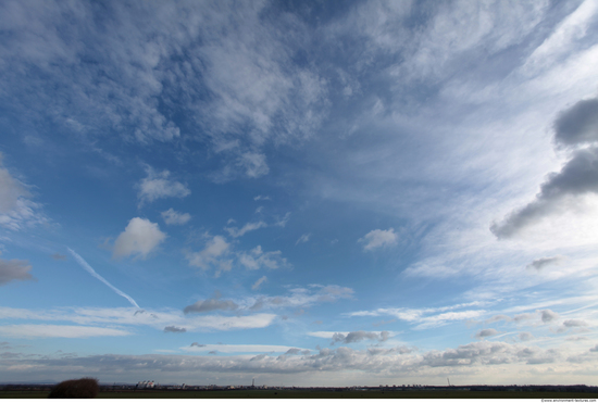 Blue Clouded Skies