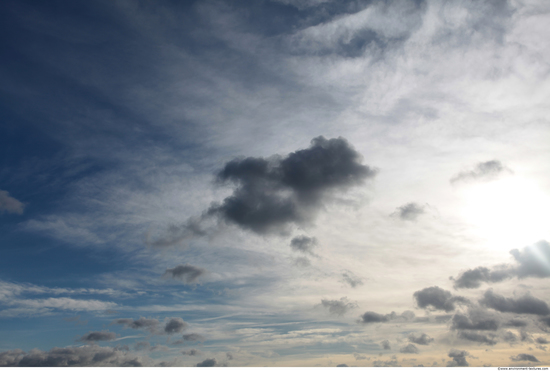 Blue Clouded Skies