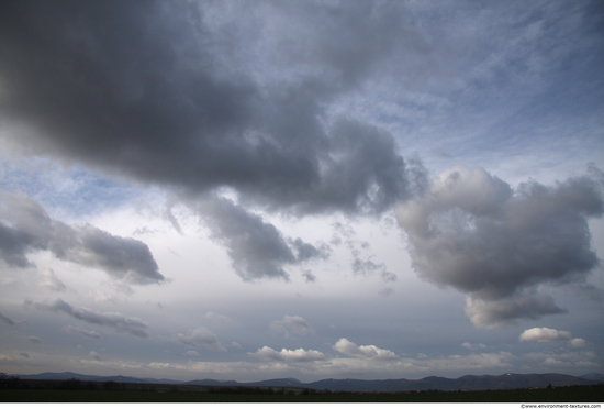 Blue Clouded Skies