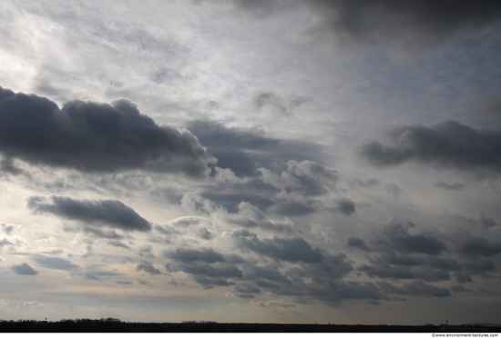 Blue Clouded Skies