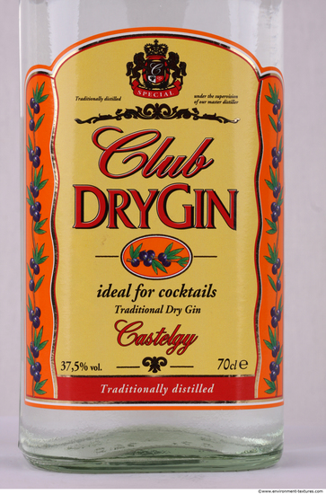 Photo Texture of Alcohol Label