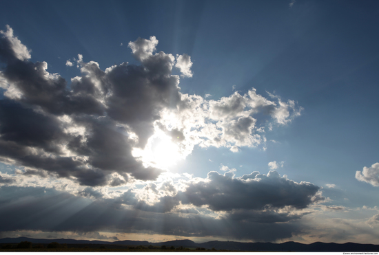 Blue Clouded Skies