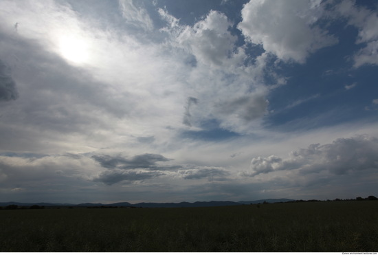 Blue Clouded Skies