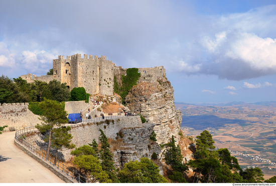 Photo Texture of Buildings Castellammare