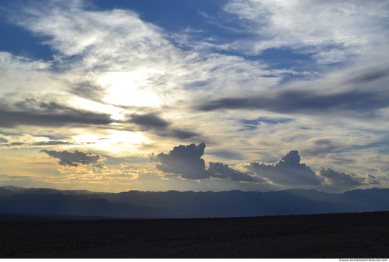 Blue Clouded Skies