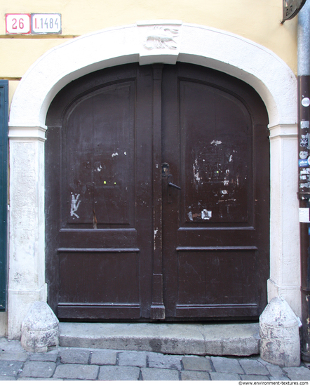 Double Wooden Doors