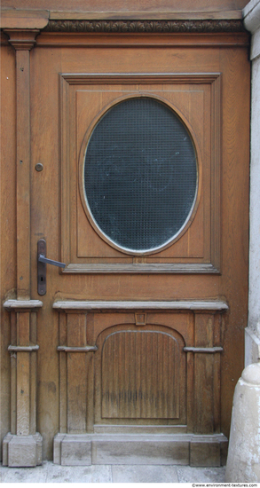 Single Old Wooden Doors