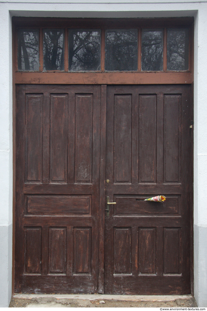 Double Wooden Doors