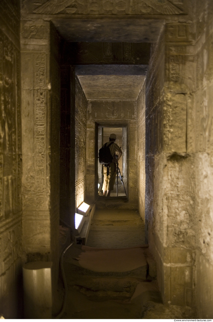 Egypt Dendera Interiors