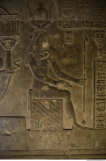 Egypt Dendera Hieroglyphics