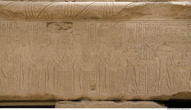 Egypt Dendera Hieroglyphics