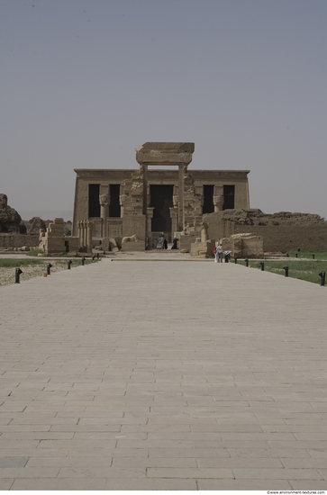 Egypt Dendera Buildings