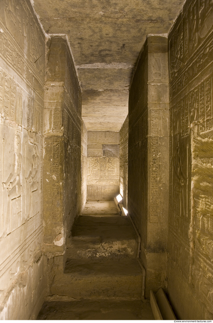 Egypt Dendera Interiors