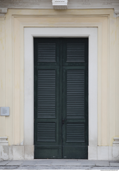 Double Wooden Doors