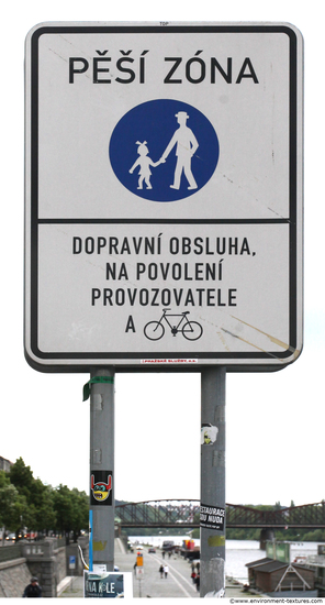 Pedestrians Traffic Signs