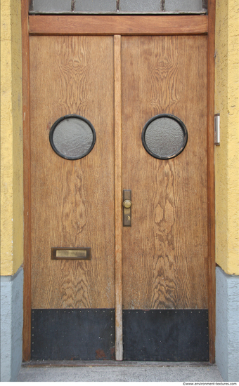 Double Wooden Doors