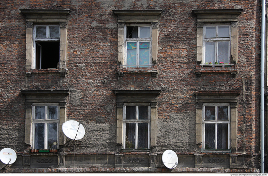 House Old Derelict Windows