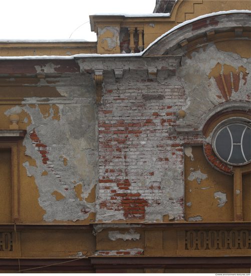 Wall Bricks Plastered